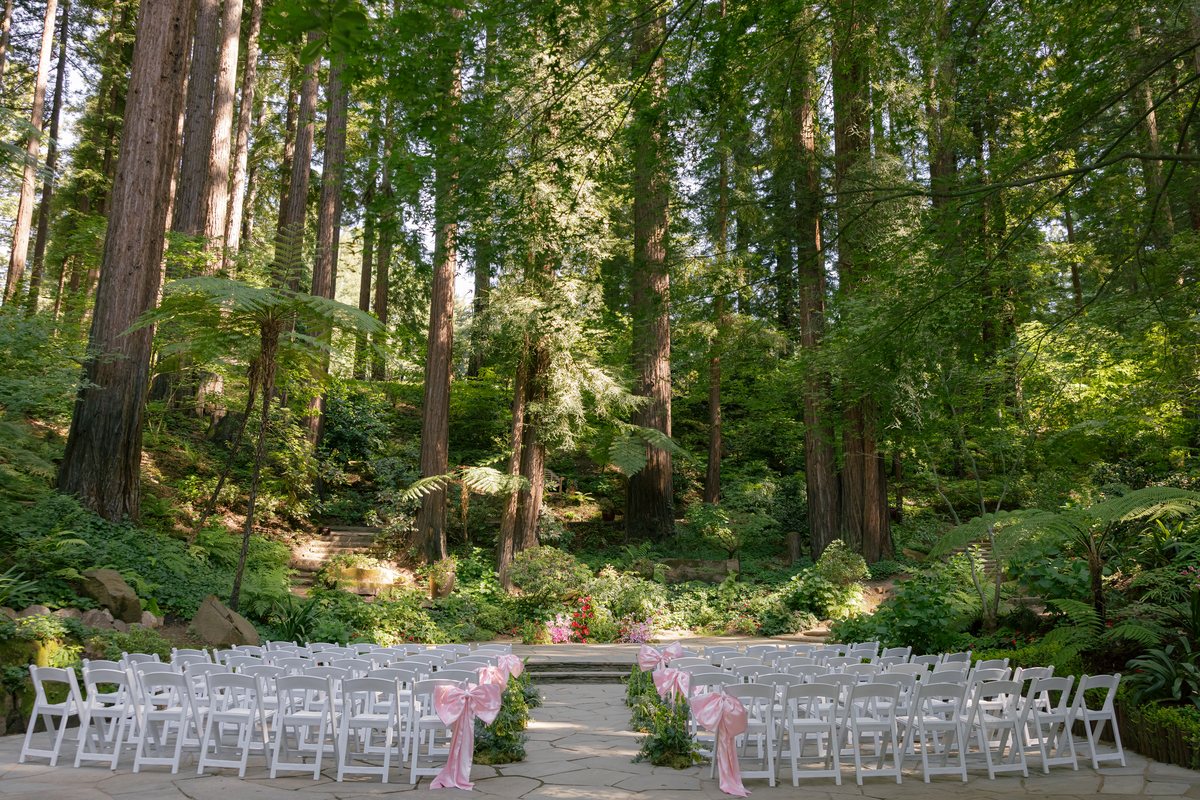 Garden ceremony, Nestldown
